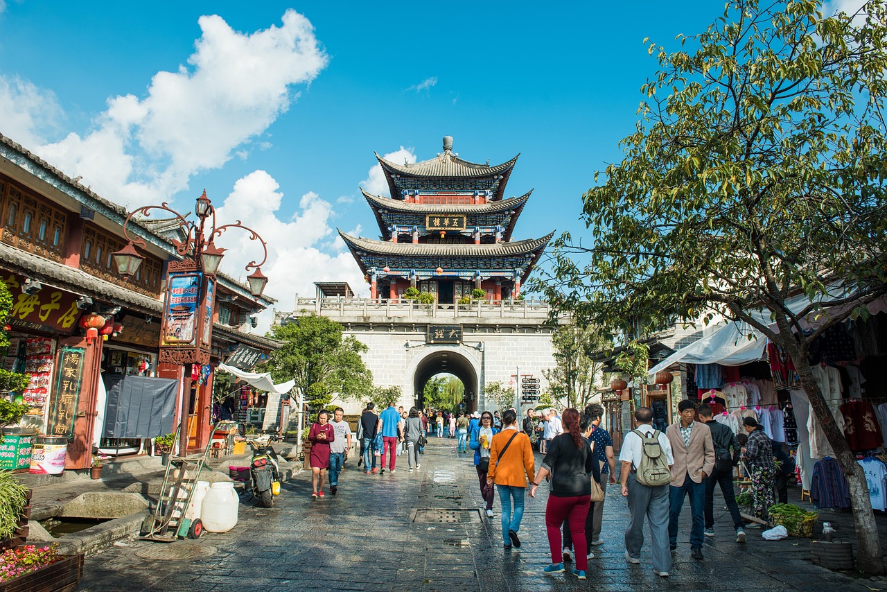 大理古城五华楼 · Wuhua Tower of Dali Old Town